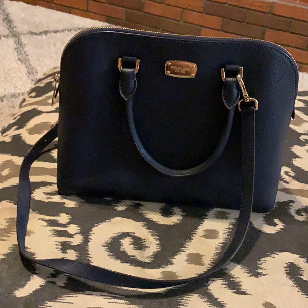 Dark blue Michael Kors handbag great condition